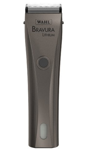 Wahl Bravura Professional Cord/Cordless Hair Clipper, Gunmetal -  Pet Clipper Kit 000  (Dual Voltage)
