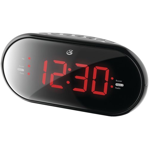 GPX Dual Alarm Clock Radio