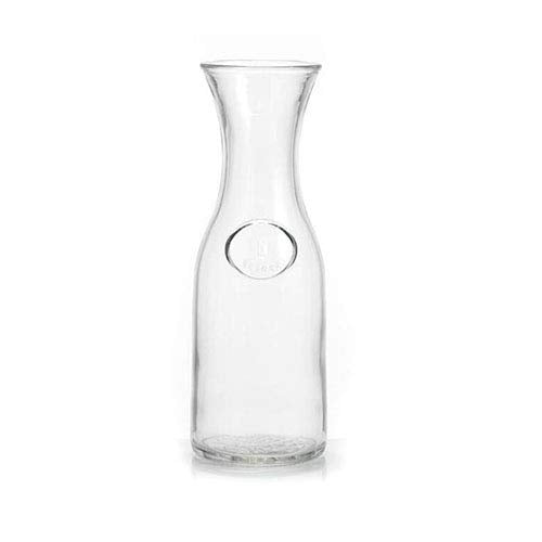 Kayali Glass Decanter Carafe Pitcher, 1 Liter