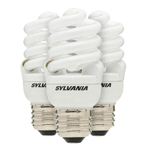 Sylvania 3 Pack Twist Medium Screw Base Light Bulb