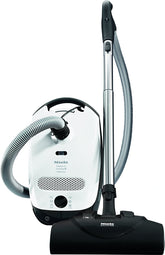 Miele Classic C1 Cat & Dog Canister Vacuum Cleaner, Lotus White