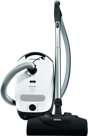 Miele Classic C1 Cat & Dog Canister Vacuum Cleaner, Lotus White