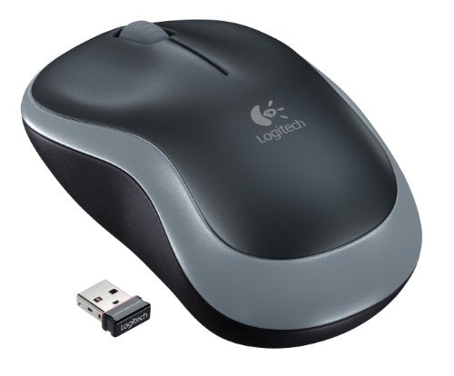 Logitech M185 Wireless Mouse, Swift Gray