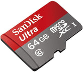 SanDisk Memory Card 64GB Ultra MicroSD, No Adapter, Class 10 MSD64GB