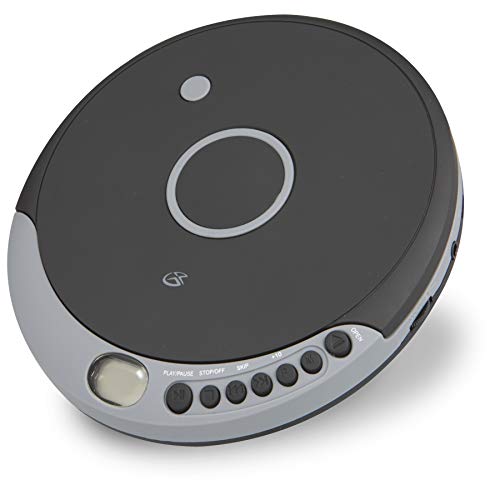 GPX Personal MP3 CD Player with Anti Skip Protection with microUSB port Requires 2 AA Batteries (not included)