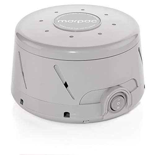 MARPAC DOHM - CLASSIC FAN BASED WHITE NOISE MACHINE WITH 2 SPEEDS FOR ADJUSTABLE TONE AND VOLUME, Grey