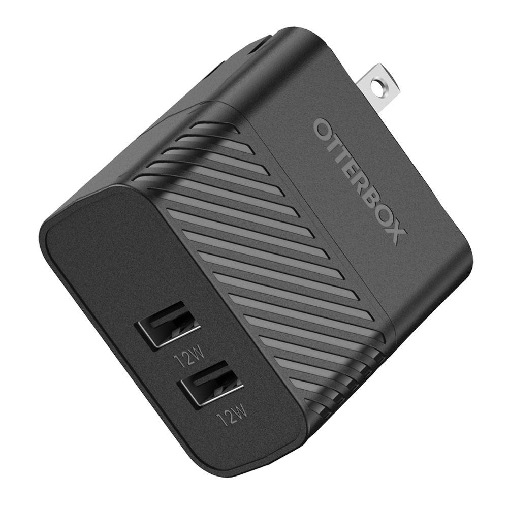 Otterbox 24W Dual USB Foldable Wall Charger Adapter
