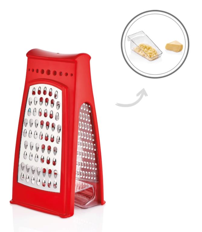 Qlux Ideas Grater With Container - Assorted Colors