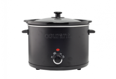 Courant 5Qt Slow Cooker, Ceramic Pot, Black Matte