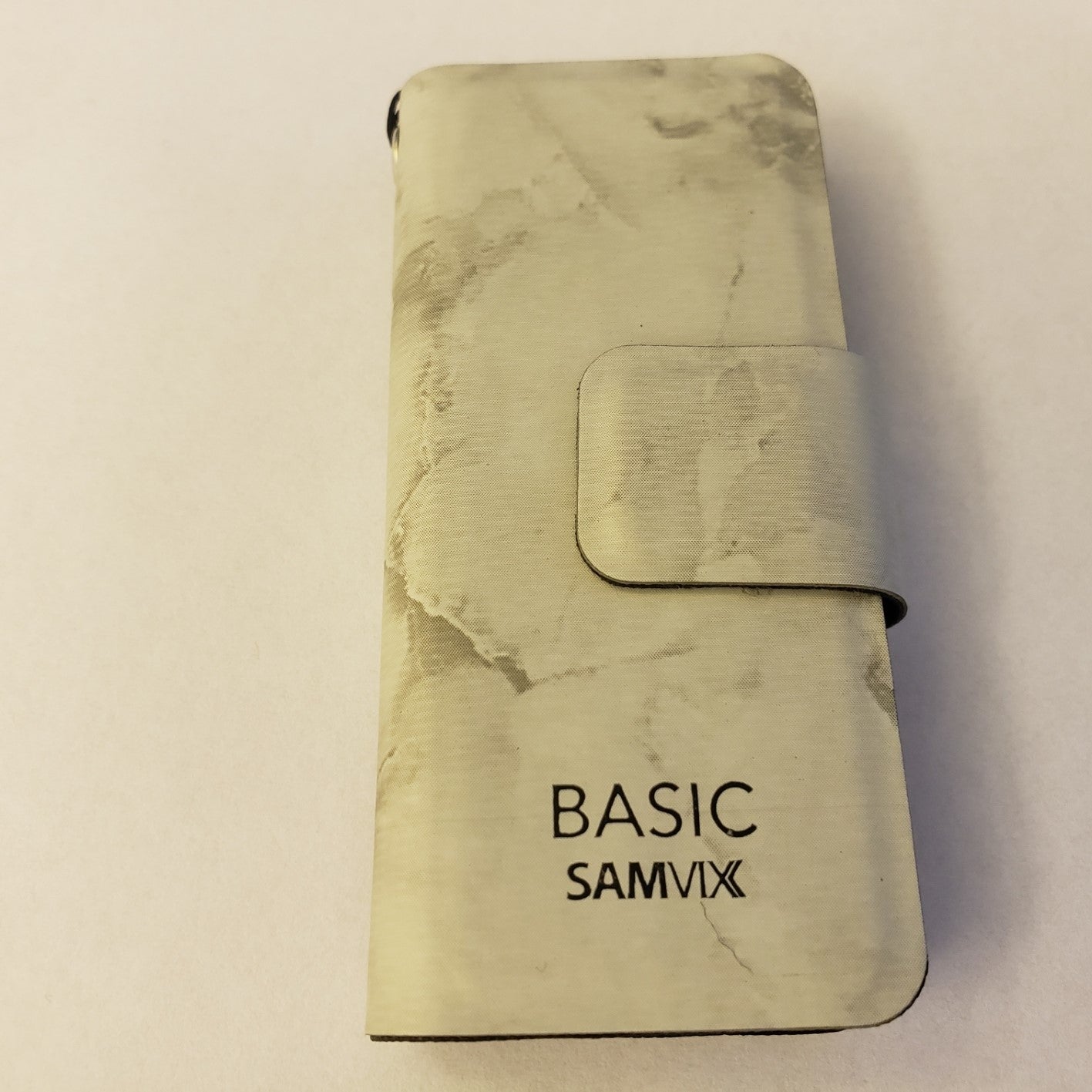 Samvix Basic Black Tie Dye Leather Protective Case