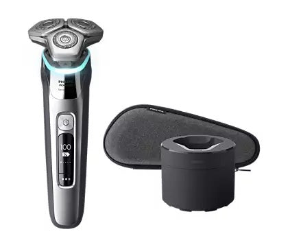Philips Norelco Shaver 9500 Wet & Dry Electric Shaver, Quick Clean Pod