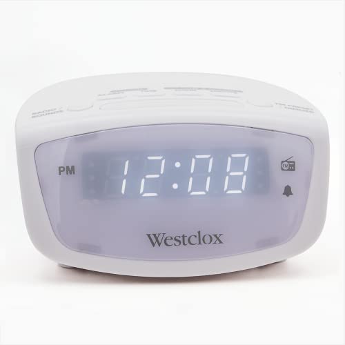 Westclox Modern Sound Machine + FM Radio Digital Alarm Clock