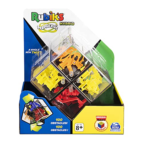 Rubik’s Perplexus Hybrid 2 x 2, Challenging Puzzle Maze Ball Skill Game for Ages 8 & Up