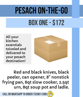 PESACH BOXES - Items Subject to Change Based on Availability - Multiple Box Options