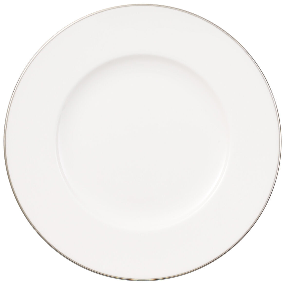 Villeroy & Boch Premium Bone Porcelain Anmut Platinum No. 1 Appetizer/Dessert Plate, 6.55"