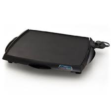 Presto 07046 Tilt 'n Drain Big Griddle Cool-Touch Electric Griddle with Adjustable Temperature Controls (W 23" X D 17")