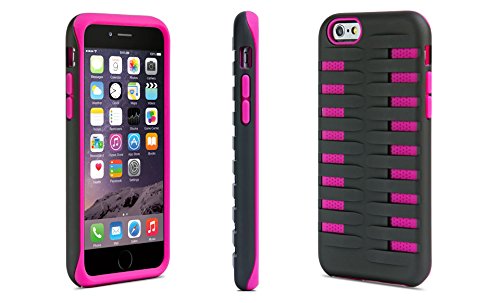 URGE Basics Cobra iPhone 6 Case - Retail Packaging - Black/Pink