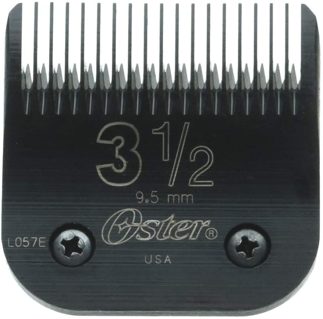 Oster Size3.5 metal Clipper Blade for Classic 76 - 3/8" / 9.5mm (equivalent of plastic size3)