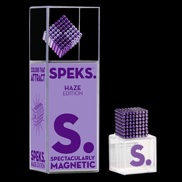 Speks Original 2.5mm Mashable, Smashable, Rollable, Buildable Magnets, Tones Purple (Haze)