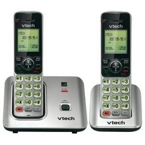 Vtech CS66192 DECT 6.0 2-Handset Cordless Telephone (No Answering)