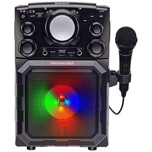 Karaoke USA Portable MP3 AUX Karaoke Player Speaker