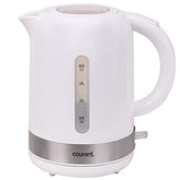 Courant COUKEP175W 1.7 Liter Electric Kettle Cordless with LED Light, 1000W Power, Automatic Safety Shut-Off, Perfect for Tea / Coffee /Hot Chocolate/ Soup/ Hot Water, White Color