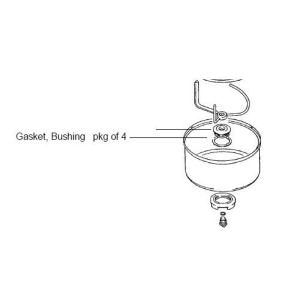 Bosch 047972 Sealing Bushing Gasket for Metal Bowl MIXREP