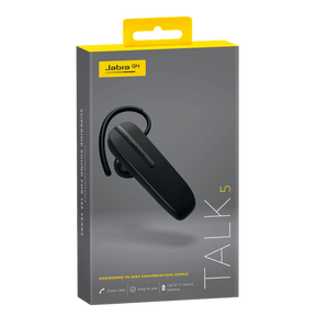 Jabra - Talk 5 Bluetooth Headset for Simple Hands-Free Calls