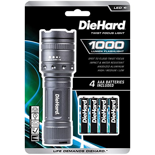 DieHard 1,000 Lumen Precision Focus Flashlight