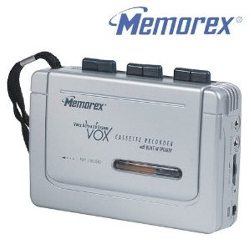 Memorex MB1055 Walkman Cassette Player/ Recorder with Ac Adapter (or 2 AA not incl.)Factory Refurbished
