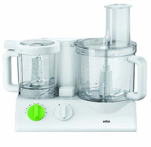 Braun FX3030WH Tribute Collection 220V 600W Food Processor, White (Not for USA) INTVOLT 220V