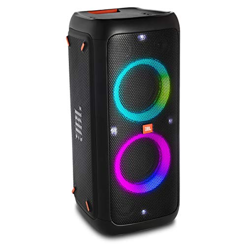 JBL PartyBox 200 High Power Portable Wireless Bluetooth Party Speaker 240W, DC Power, Mic, Guitar,USB, AUX Input, NOT RECHARGABLE