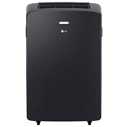 LG LP1217GSR 12000 BTU 115V Portable Air Conditioner with Remote Control in Graphite Gray for Rooms up to 300-Sq. Ft. with AUTO RESTART REFURBISHED 12PRAC