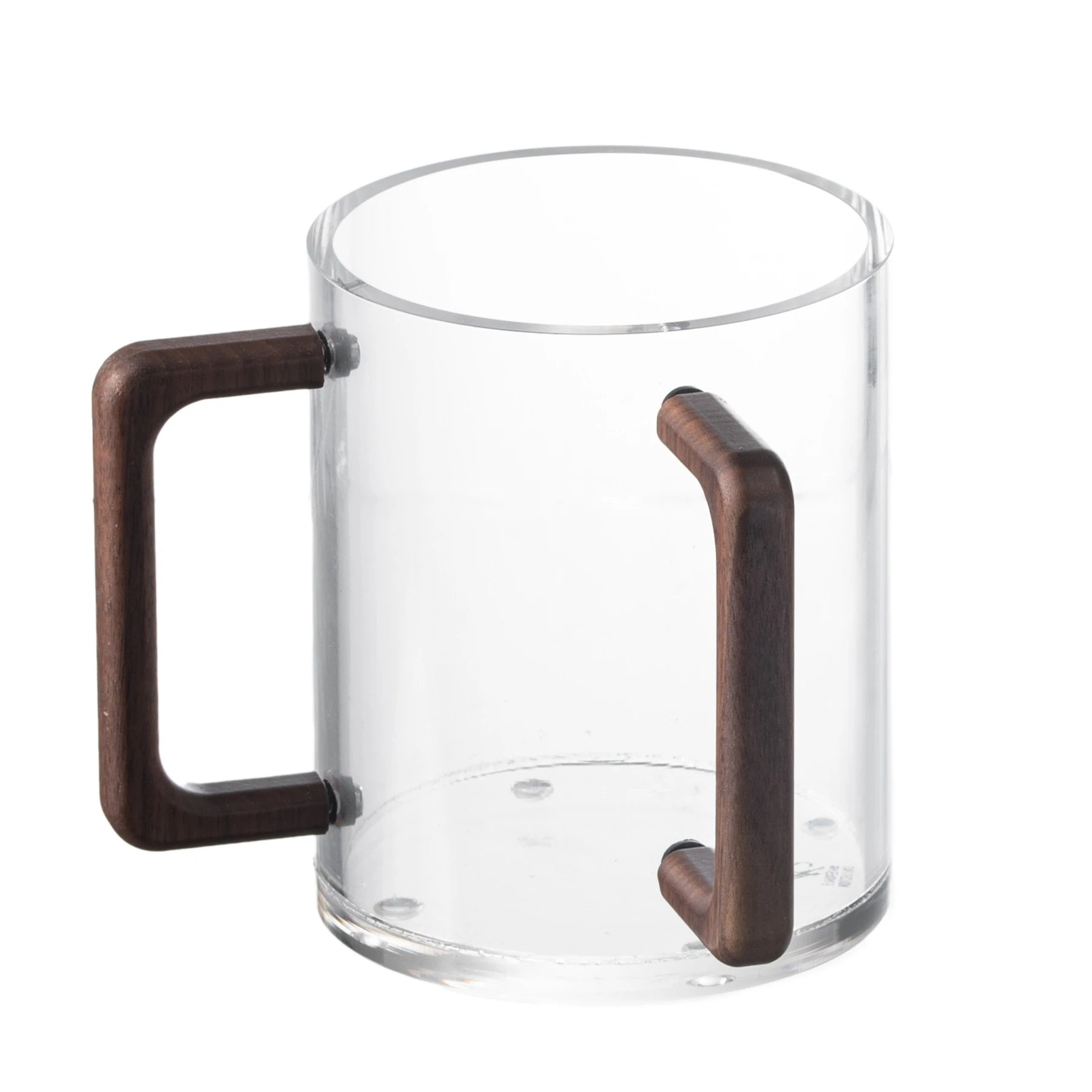 Waterdale Wood Look Handles, Lucite Washing Cup - Assorted Colors
