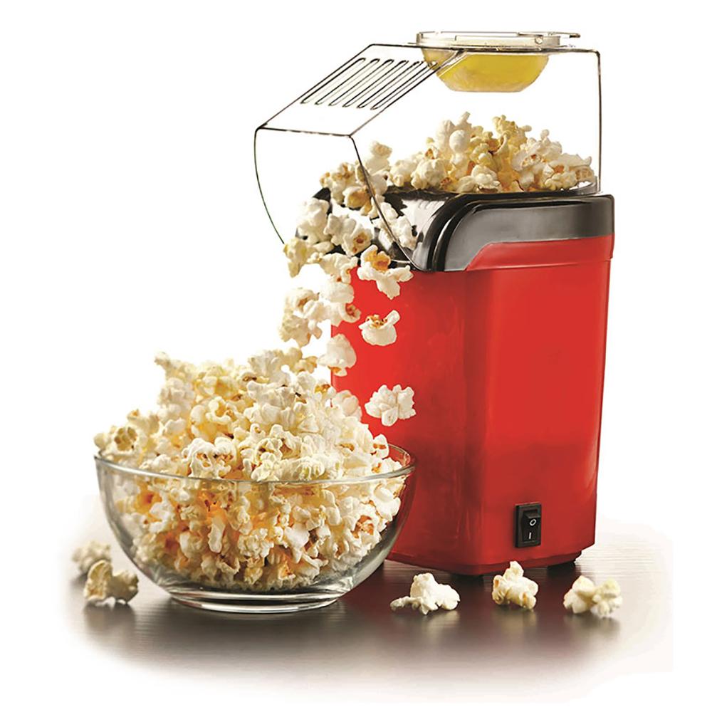 Brentwood PC486 Hot Air Popcorn Maker Makes Up To 8 Cups, Red