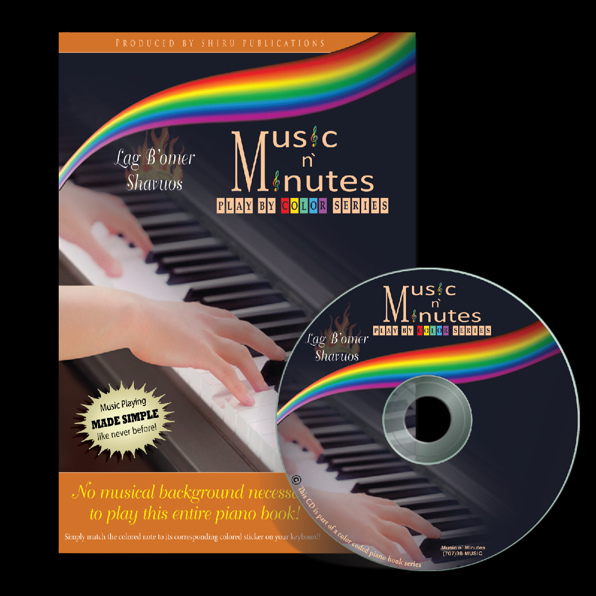 Music in Minutes Play by Color - Lag Baomer/Shavuos