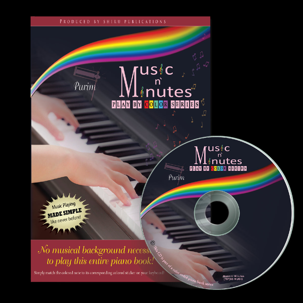 Music in Minutes Play by Color - Purim Songs