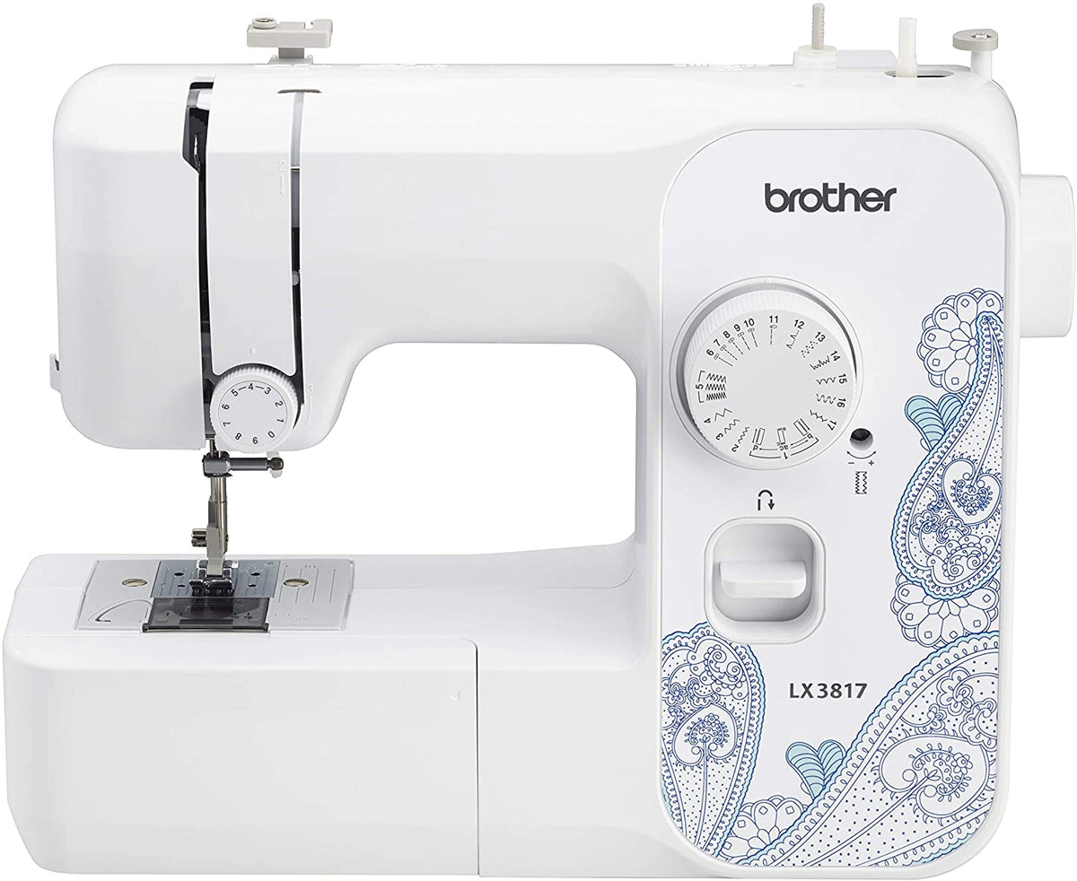 Refurbished Brother RLX3817 Full Size Sewing Machine, White