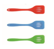 Luciano Gourmet Silicone Slotted Turner 11", Green