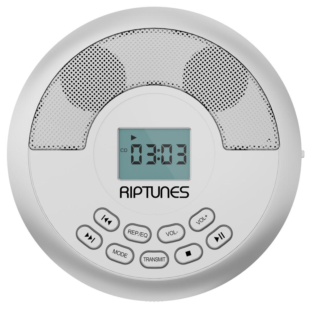 Riptunes Personal MP3 CD Player, White