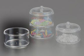 Huang Acrylic Stackable Round Dish  - Assorted Styles