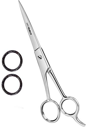 Professional Barber Hair Cutting Scissors/Shears, Silver