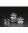 Huang Acrylic Stackable Round Dish  - Assorted Styles