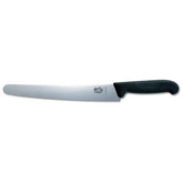 Victorinox 10.25" Wavy Bread Knife, Challah Knife, Scalloped Blade with Fibrox Handle, Black