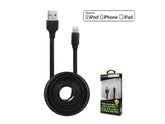 4' Lightning 8 Pin Flat Wire Charging Data Sync Cable for Apple iPad & iPhone - for Iphone & Ipod