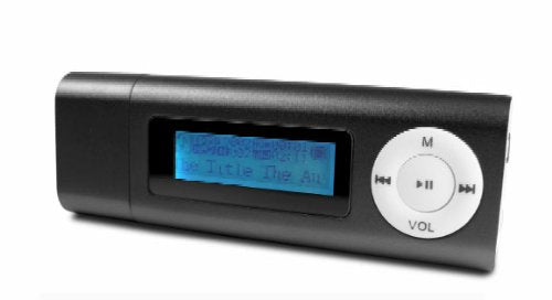 Bush by Sylvania 4gb MP3 Player with Lithium Rechargeable Battery and Voice Recording - Black