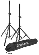 On-Stage All-Aluminum Speaker 2 Stand Package with Bag