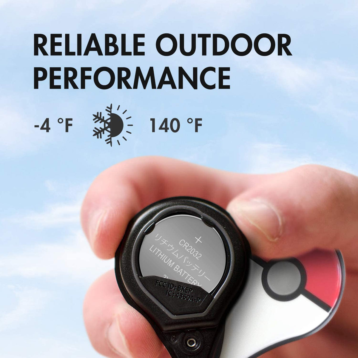 Tenergy - 3V CR2032 Lithium Button Battery