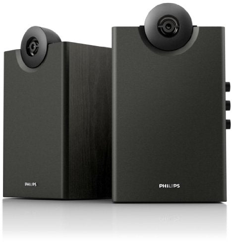 Philips SPA4270BT/37 Bluetooth Multimedia Speakers 2.0, Black, Aux - 20 Watts