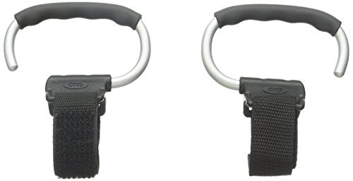 OXO Tot Handy Stroller Hook, Grey, 2 pack